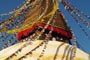 Dugkar Prayer Flags flying high to usher in the Tibetan New Year.