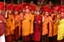 Our wonderful Drigung lamas, headed by H.H. Chetsang Rinpoche