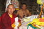 Nyetag Rinpoche of Katsel Monastery with Togden Yunga Rinpoche 
