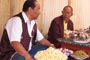 Tashi Jamyangling and H.E. Drongtul Tenzin Nyima Rinpoche at Lungkargön