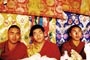 L-R: Nyizong Söpa Rinpoche, Tulku Pema Dorje, and Nyizong Tulku